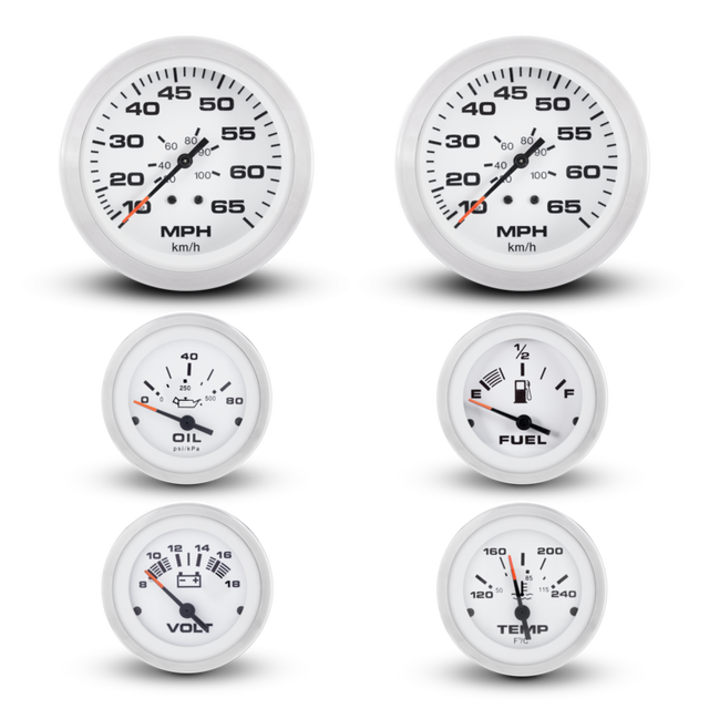 Sierra Lido Pro Series 6 Gauge Set - 67653P