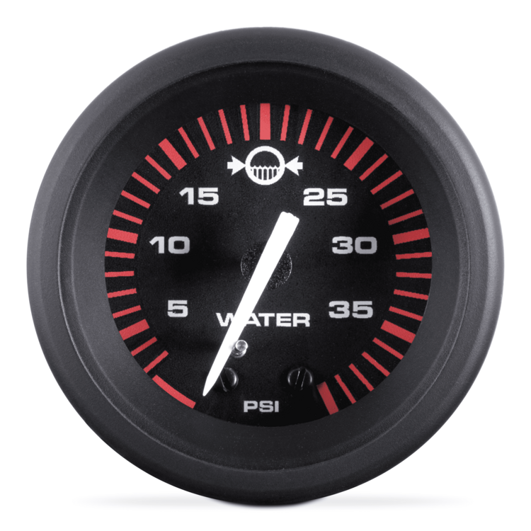 Water Pressure Gauge Kit O/B, Amega 2"