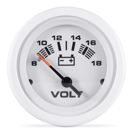 Voltmeter, Arctic 2", 8-18 VDC