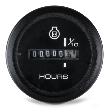 Hourmeter, Eclipse 2" 12-24VDC