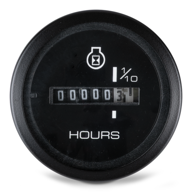 Hourmeter, Eclipse 2" 12-24VDC