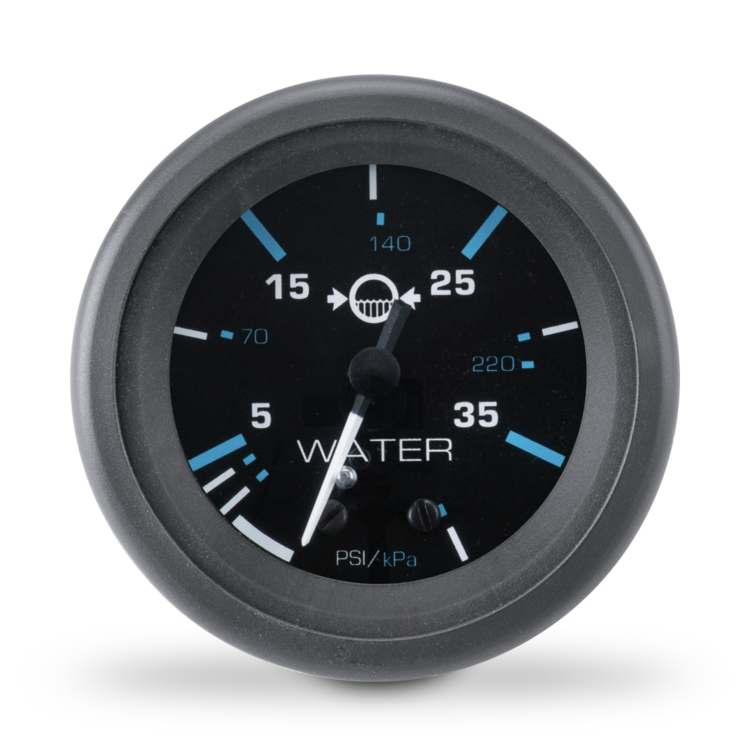 Water Pressure Gauge Kit O/B, Eclipse 2"