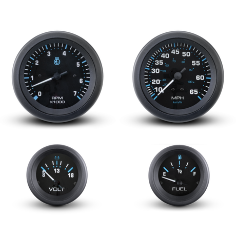 4 Gauge Set, Eclipse | 68412P