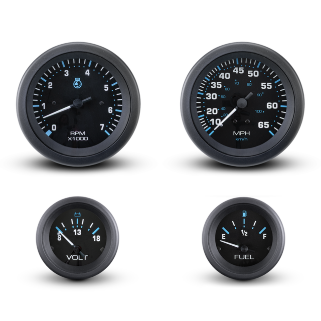 4 Gauge Set, Eclipse | 68412P