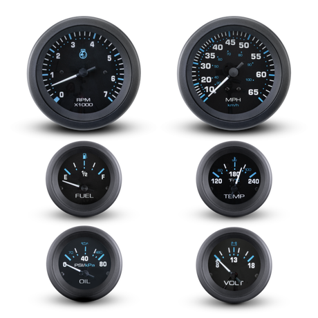 6 Gauge Set, Eclipse | 68413P