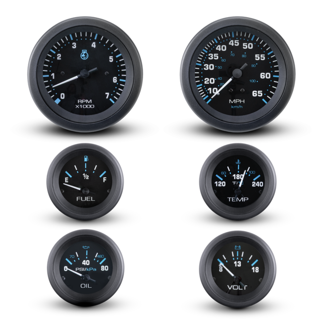 6 Gauge Set, Eclipse | 68413P