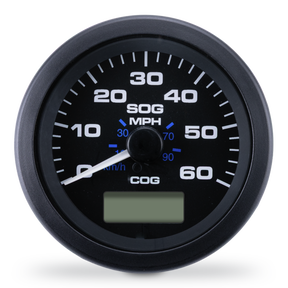 Speedometer GPS, Black Premier Pro, 3" 60 MPH