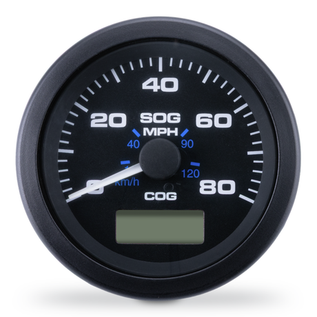 Speedometer GPS, Black Premier Pro 3" 80 MPH