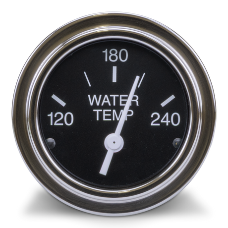 Water Temperature Gauge, Heavy Duty Nylon 2"