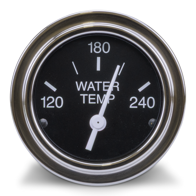 Water Temperature Gauge, Heavy Duty Nylon 2"