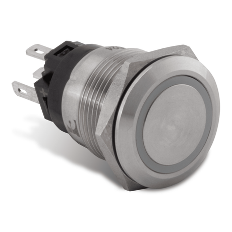 Push Button Switch, Red Halo | AV10030R