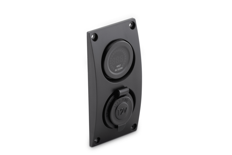 Sierra AUX Power Socket with Voltmeter - EA01010