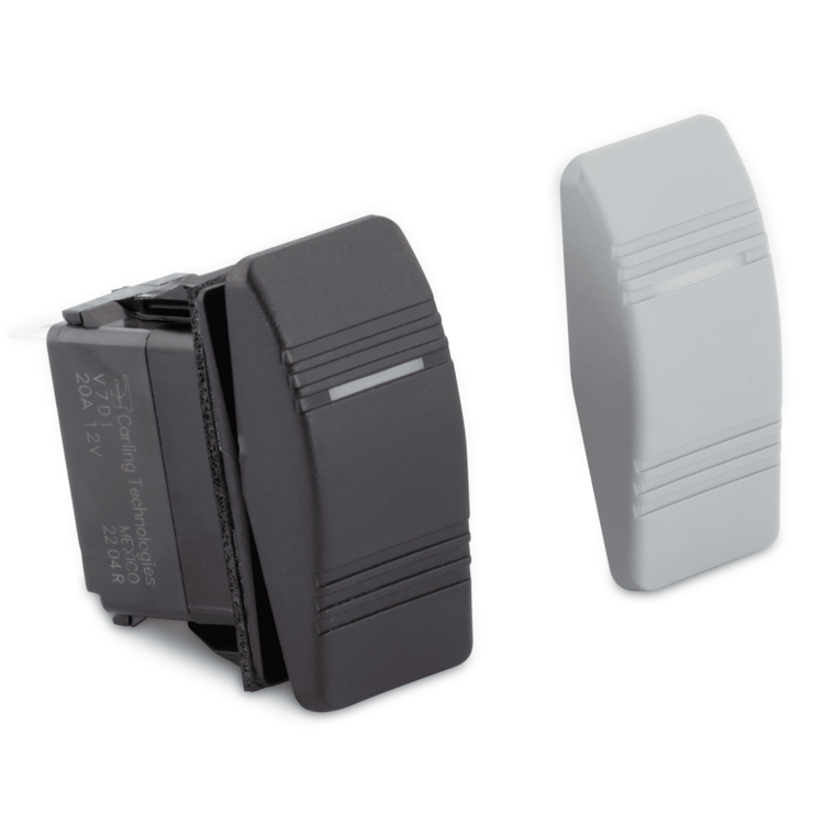 Contura III Illuminated Weather Resistant Rocker Switch | RK19770TP