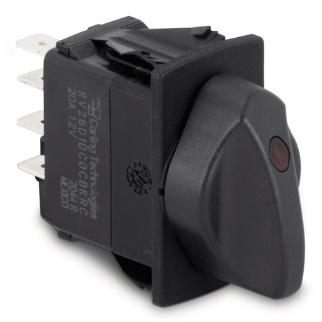 Sierra Contura Rotary Switch - Red - RS20020