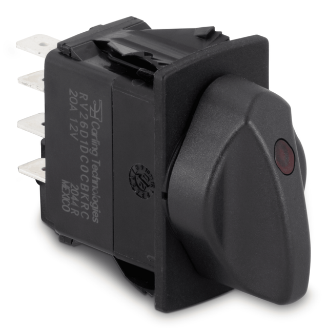 Sierra Contura Rotary Switch - Red - RS20020