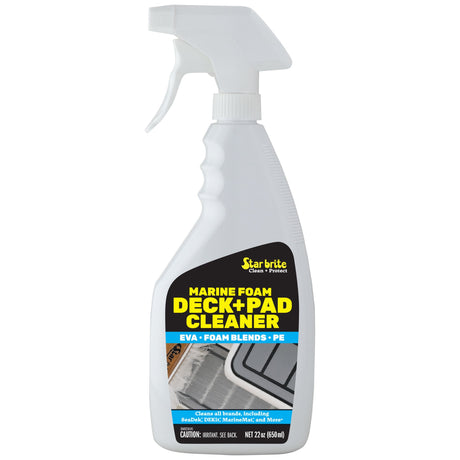 Star brite Marine Foam Deck & Pad Cleaner — 22 oz — manufacturer original
