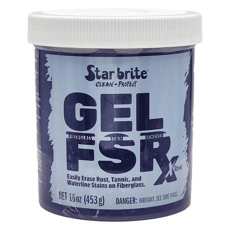 Star brite GEL FSR Xtreme Fiberglass Stain Remover — 16 oz — manufacturer original