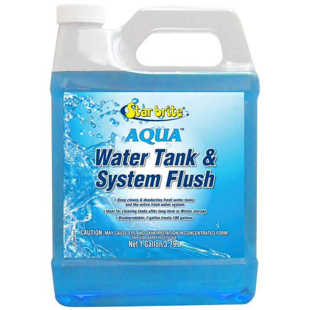 Star brite Aqua Water Tank & System Flush - 1 Gallon — 