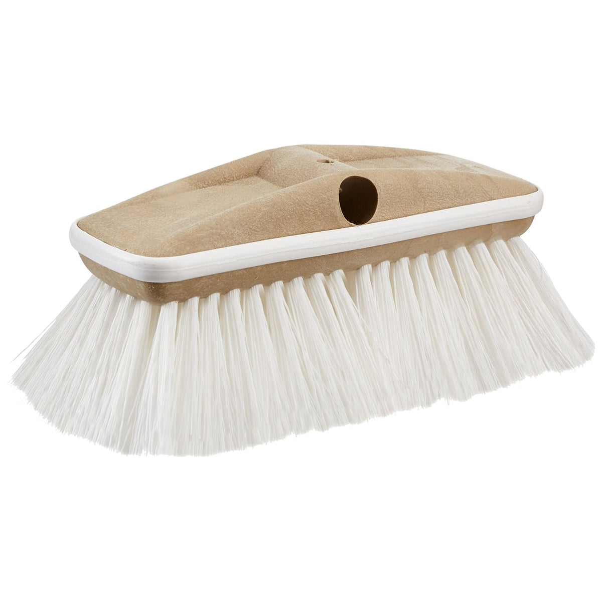 Star brite Deluxe 8-Inch Wash Brush Head with Bumper — Stiff — manufacturer original