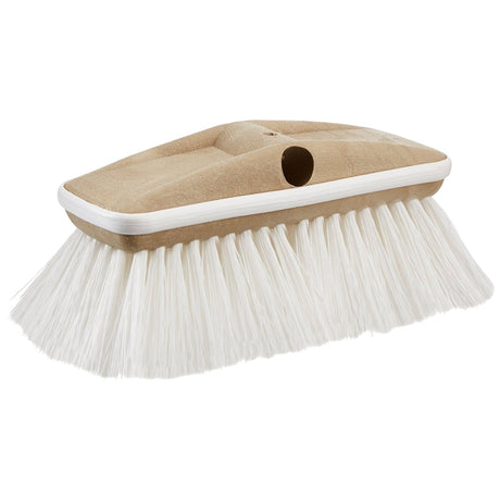 Star brite Deluxe 8-Inch Wash Brush Head with Bumper — Stiff — manufacturer original