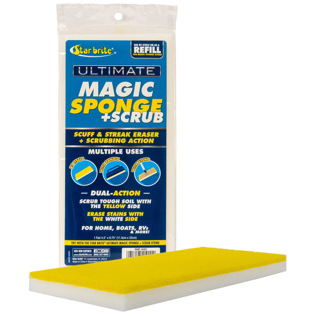 Star brite Ultimate Magic Sponge + Scrub Refill — 41011 — One refill — manufacturer original