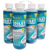 Star brite Instant Fresh Toilet Treatment — 6 × 8 fl oz bottles / Lemon