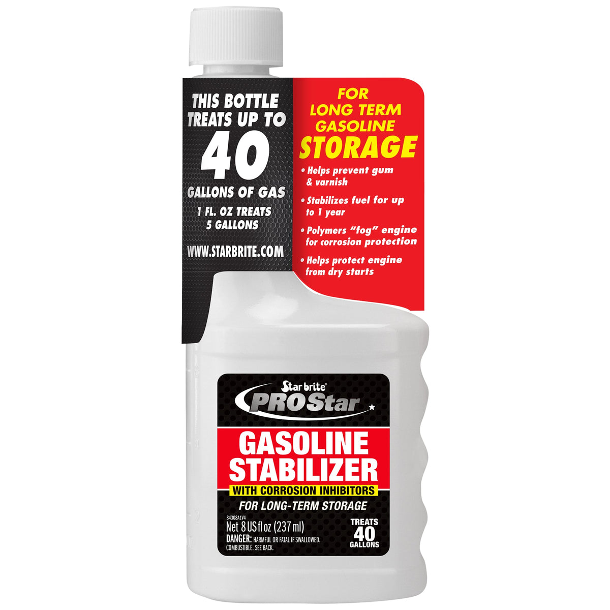 Star brite PRO Star Gasoline Stabilizer — 8 fl oz