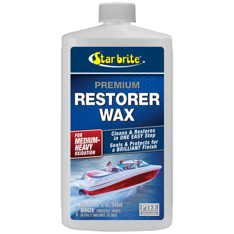 Star brite Premium Restorer Wax — 32 fl oz