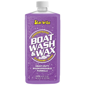 Star brite Boat Wash & Wax Concentrate — 16 oz — manufacturer original