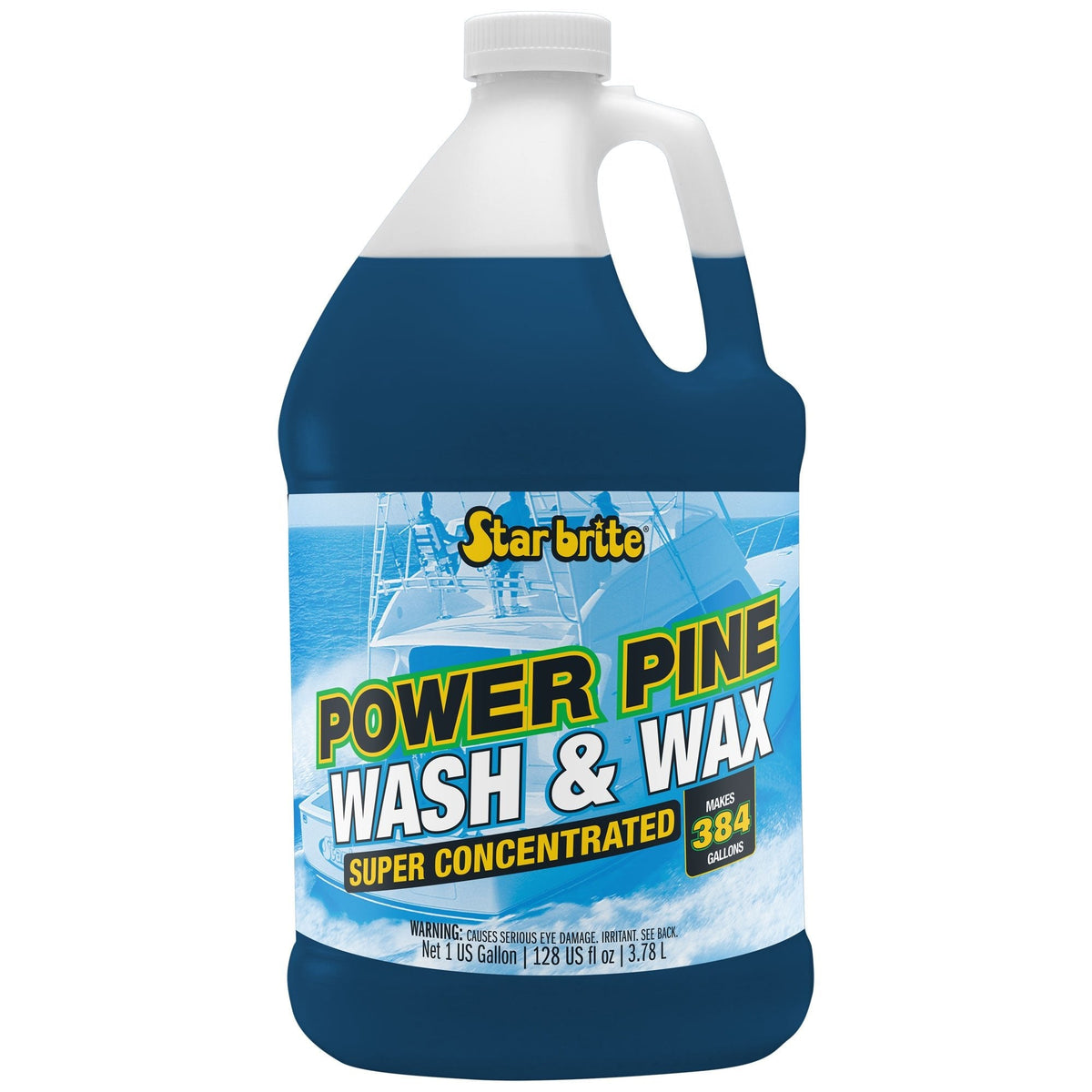 Star brite Power Pine Boat Wash & Wax — 1 US gal