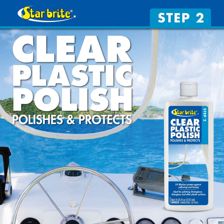 Original manufacturer product detail — star-brite-clear-plastic-polish-step-2