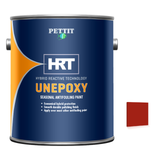 Pettit Unepoxy HRT packaging with official Red color swatch
