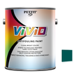 Pettit Vivid packaging with official Green color swatch