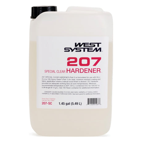 WEST SYSTEM 207 Special Clear Hardener — 1.45 Gallon (207-SC)
