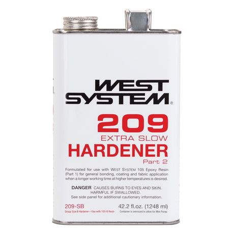 WEST SYSTEM 209 Extra Slow Hardener — 0.33 Gallon (209-SB)