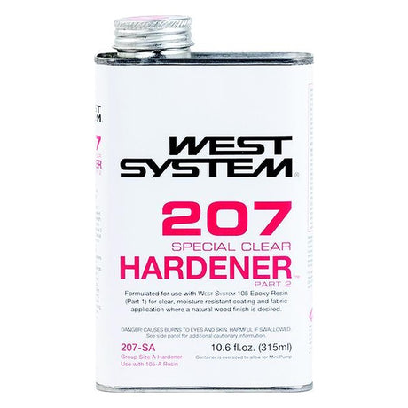 WEST SYSTEM 207-SA Special Clear Hardener - 0.66 Pint