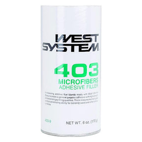WEST SYSTEM 403-9 Microfibers Adhesive Filler - 6 oz