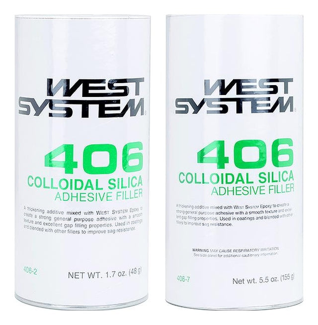 WEST SYSTEM 406 Colloidal Silica Filler — available size options shown separately; select one option
