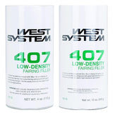 WEST SYSTEM 407 Low-Density Fairing Filler — available size options shown separately; select one option