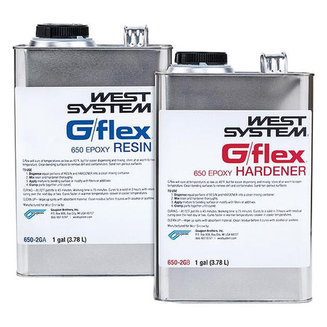 WEST SYSTEM 650-2G G/flex 650 Toughened Epoxy - 2 Gallon Kit