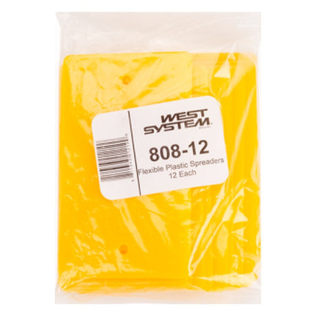 WEST SYSTEM 808-12 Flexible Plastic Spreaders - 12 count