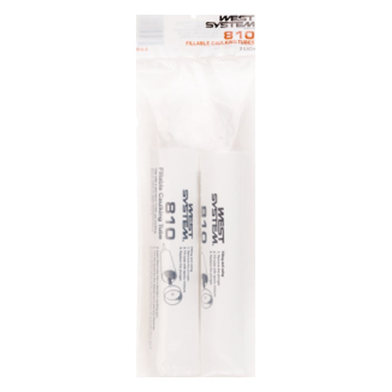 WEST SYSTEM 810-2 Fillable Caulking Tubes - 2 count